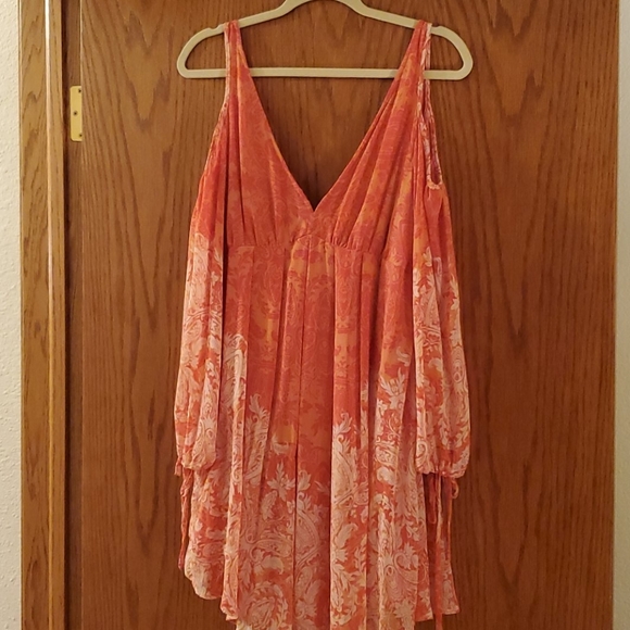 Free People Penny Lover Cold Shoulder Dress - Picture 7 of 10